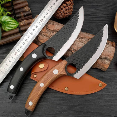 Premium Hand - Forged Boning Kitchen Knife - InspiredGrabs.com
